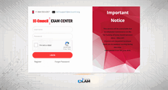 Desktop Screenshot of eccexam.com